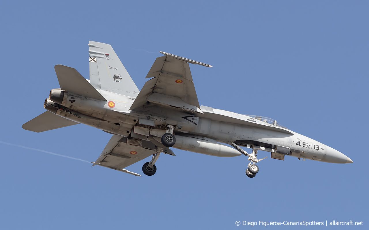 C.15-90 · McDonnell Douglas F/A-18A Hornet · (LPA / GCLP)