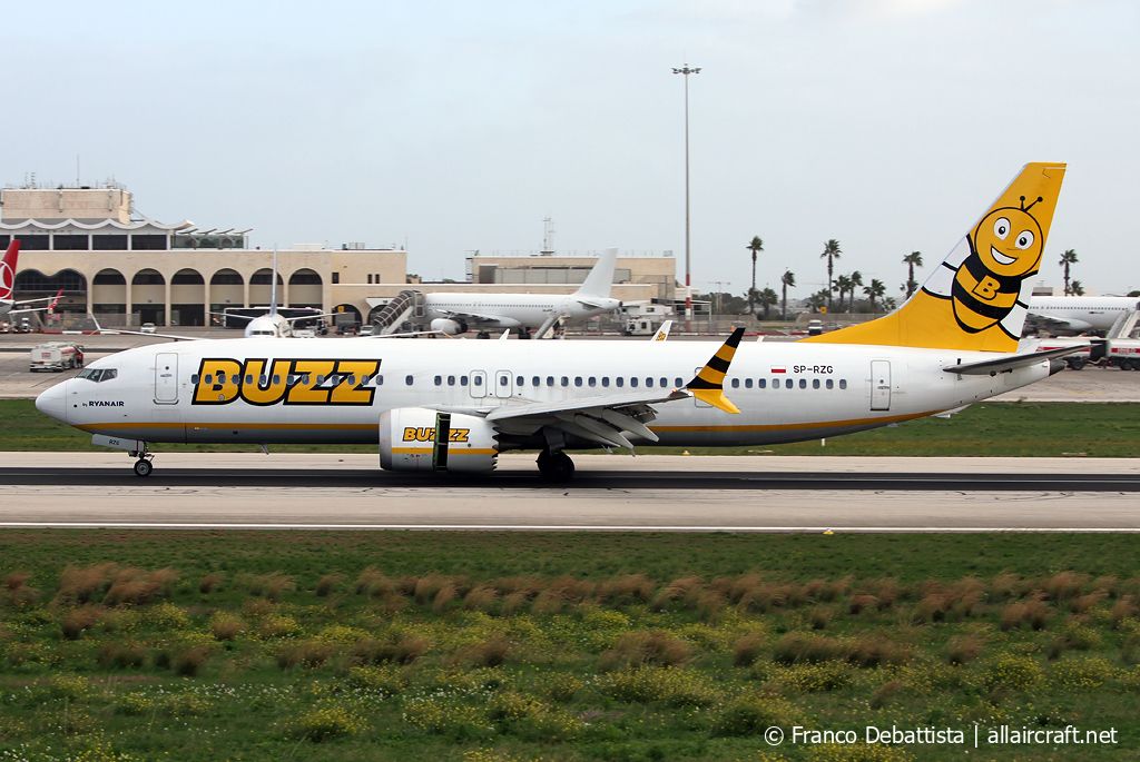 SP-RZG · Boeing 737-8200 MAX · (MLA / LMML)
