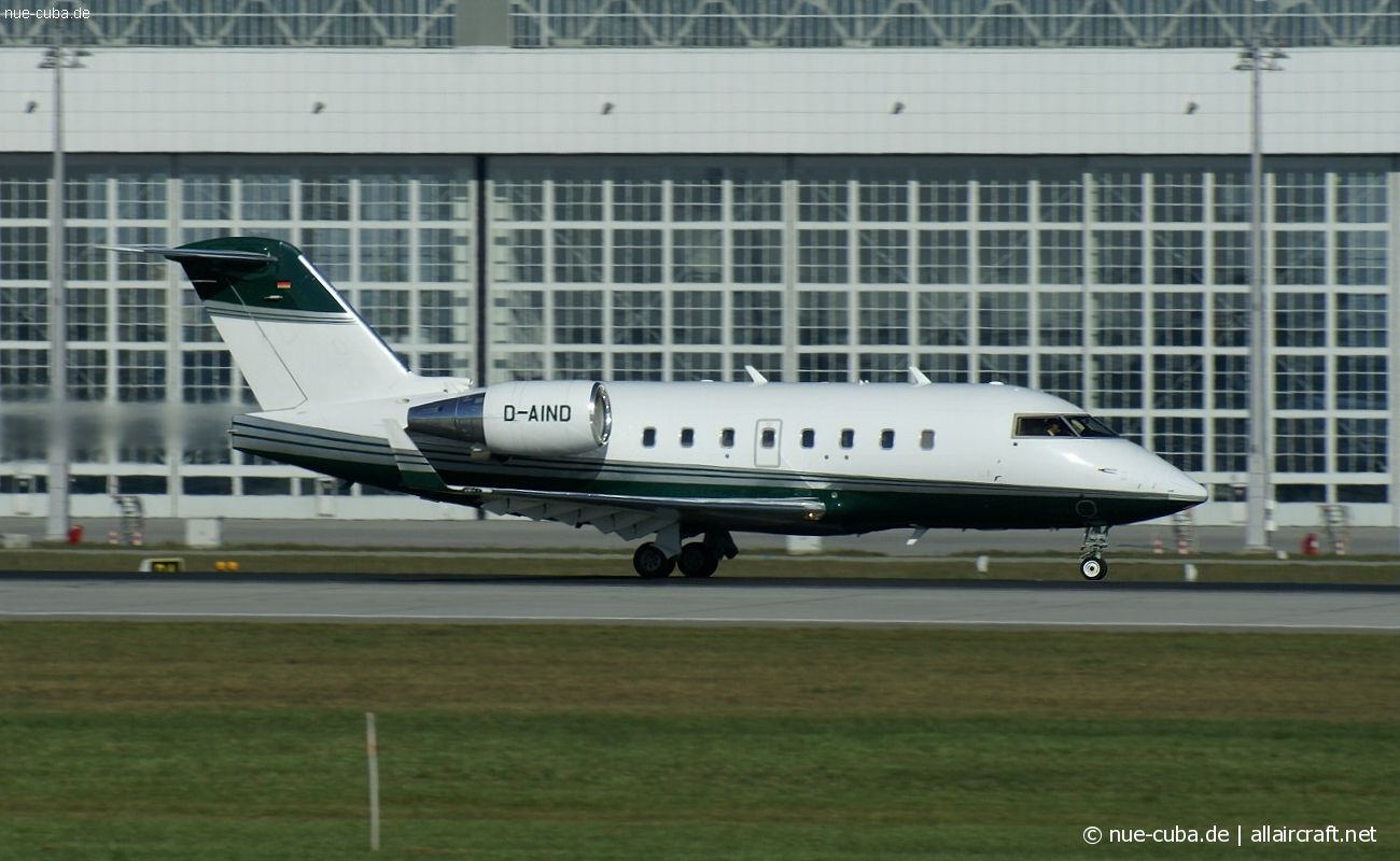 D-AIND (7078) 2016 Bombardier CL-600-2B16 Challenger 604