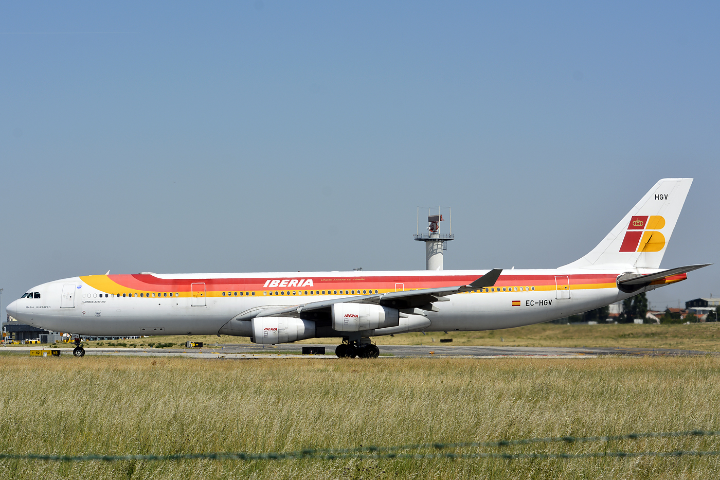EC-HGV · Airbus A340-313 · (LIS / LPPT)