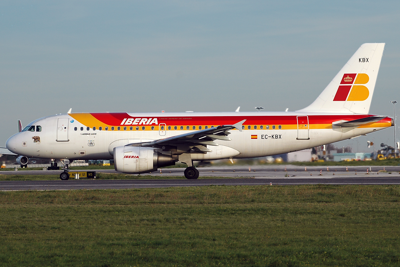 EC-KBX (3078) 2007 Airbus A319-111