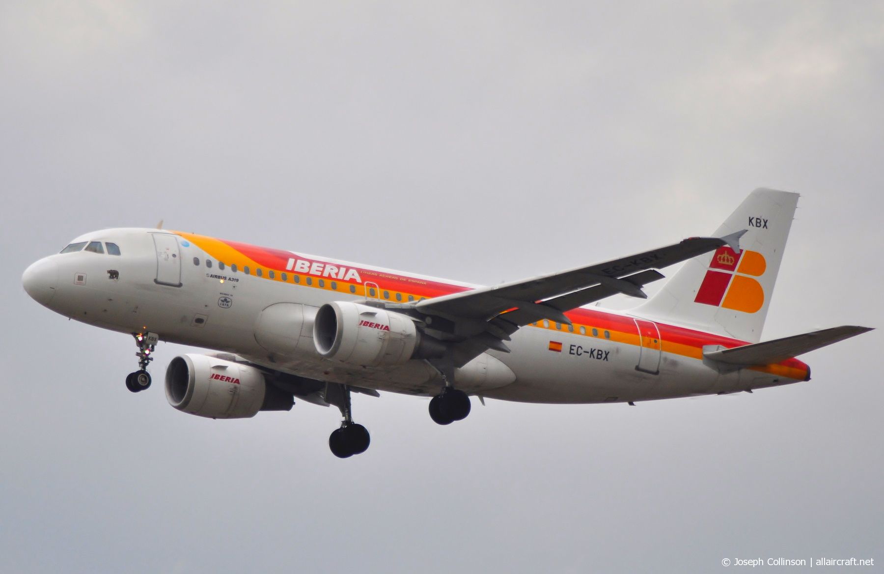 EC-KBX (3078) 2007 Airbus A319-111