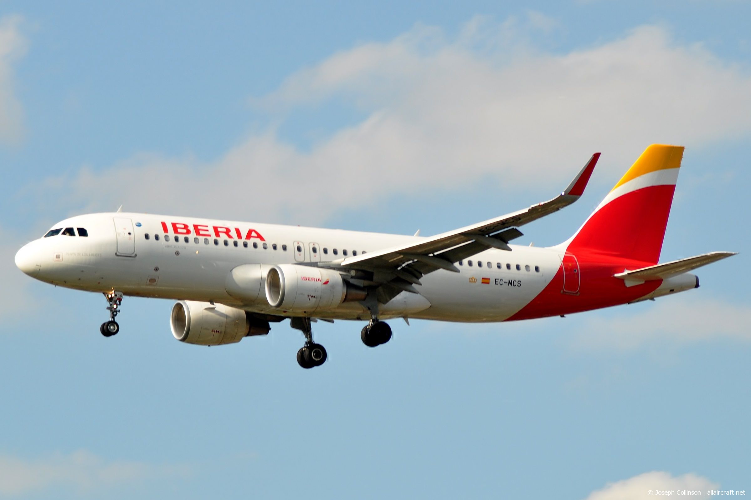 EC-MCS (6244) 2014 Airbus A320-214(WL)
