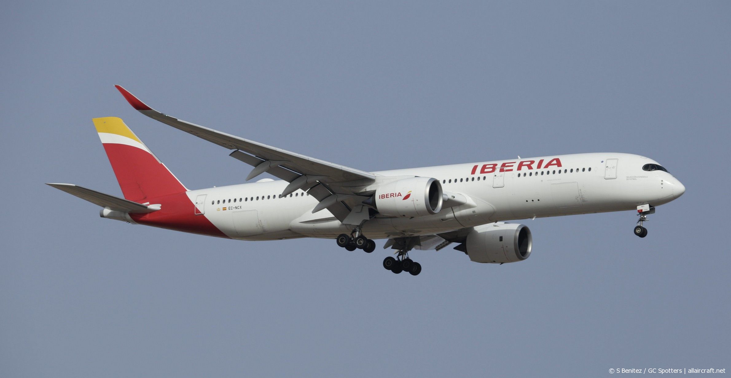 EC-NCX · Airbus A350-941 · (LPA / GCLP)