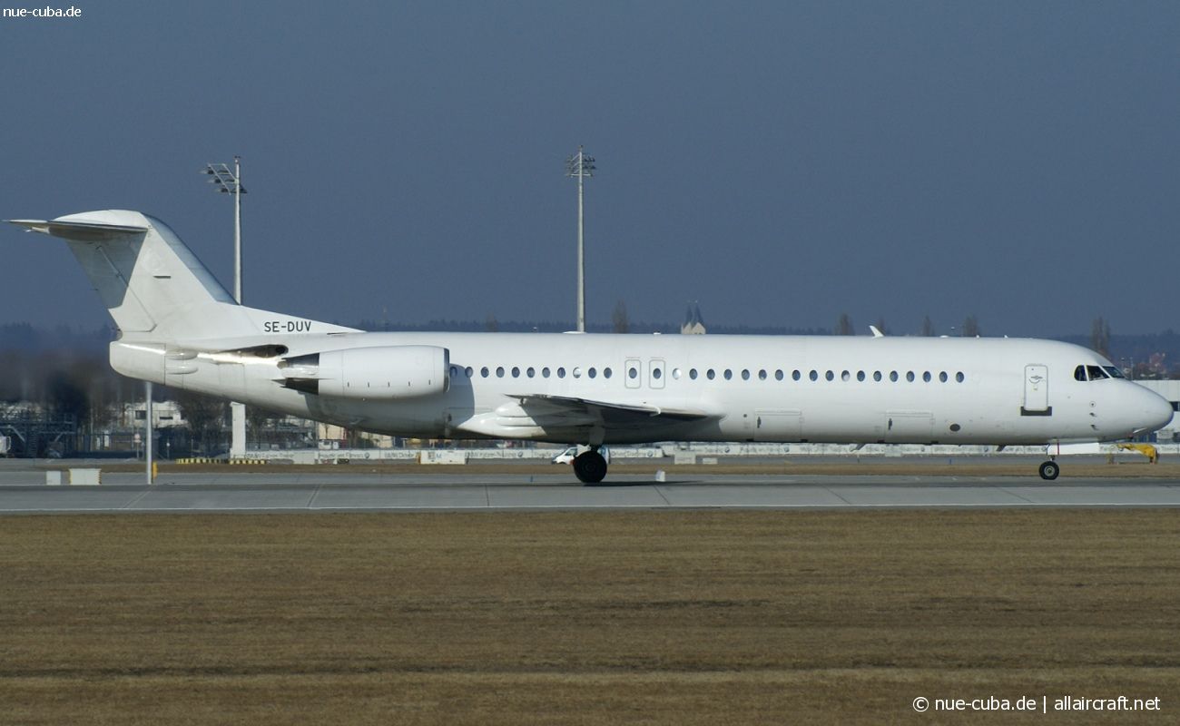 SE-DUV (11291) 1990 Fokker F100