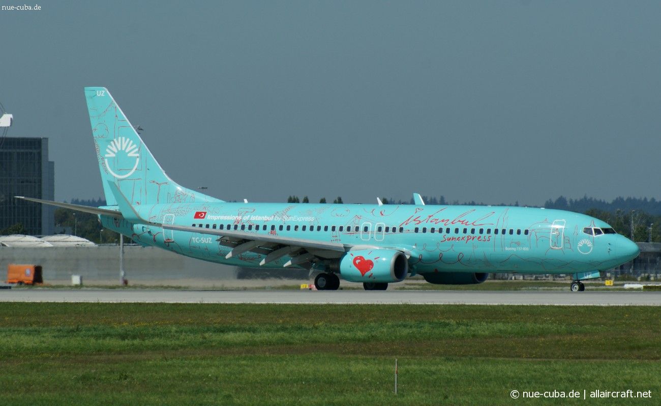 TC-SUZ (29649) 2008 Boeing 737-8HX WL