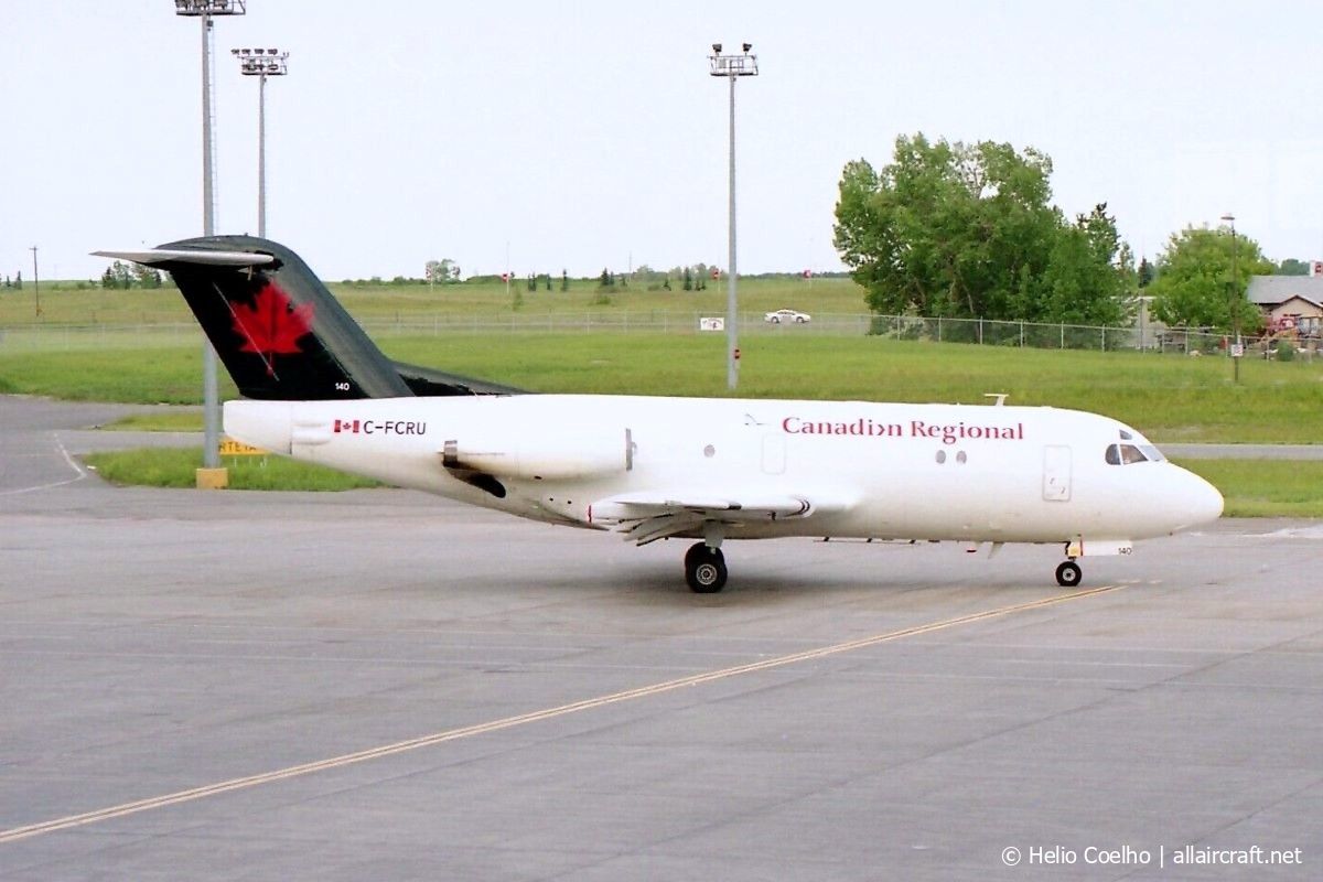 C-FCRU (11032) 1971 Fokker F28-1000 Fellowship