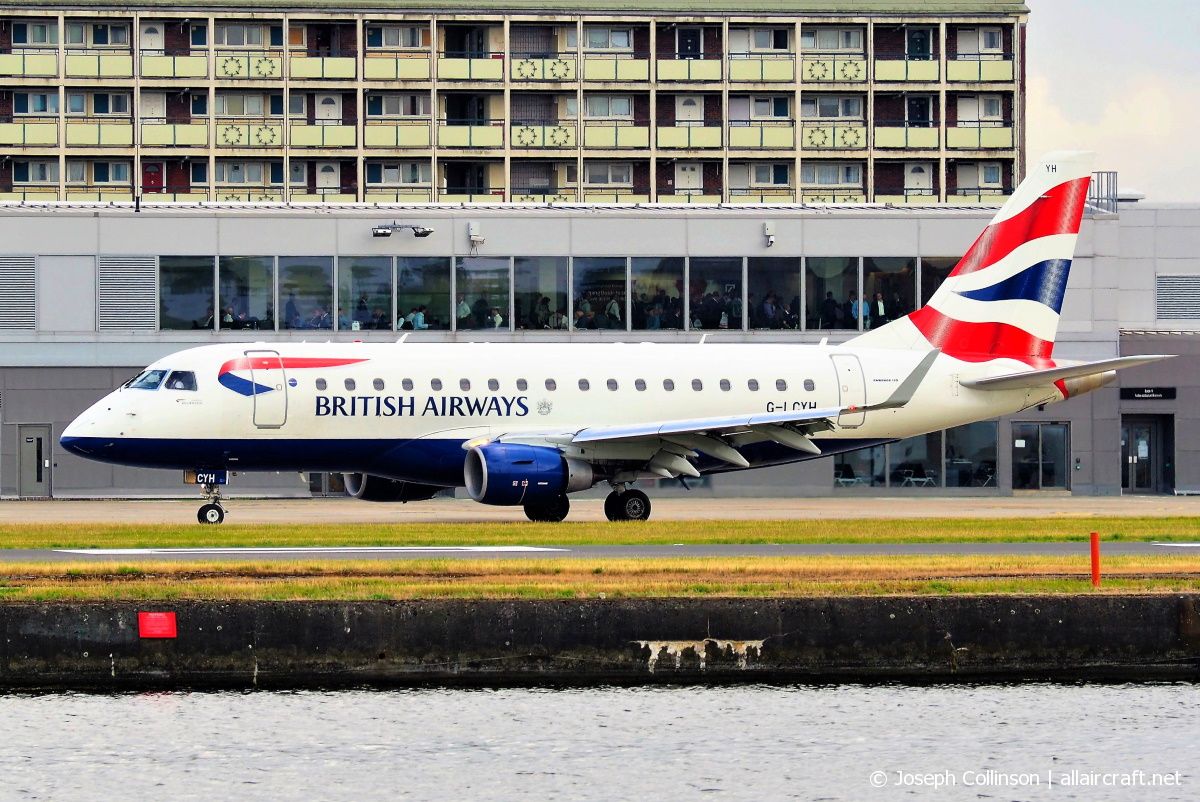 G-LCYH (17000302) Embraer 170-100STD