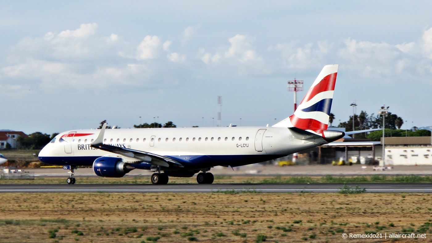 G-LCYJ (cn 19000339) Embraer 190-100SR