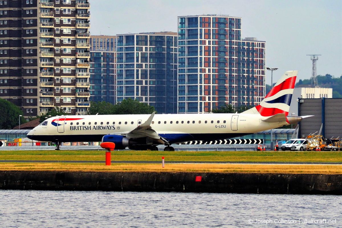G-LCYJ (cn 19000339) Embraer 190-100SR