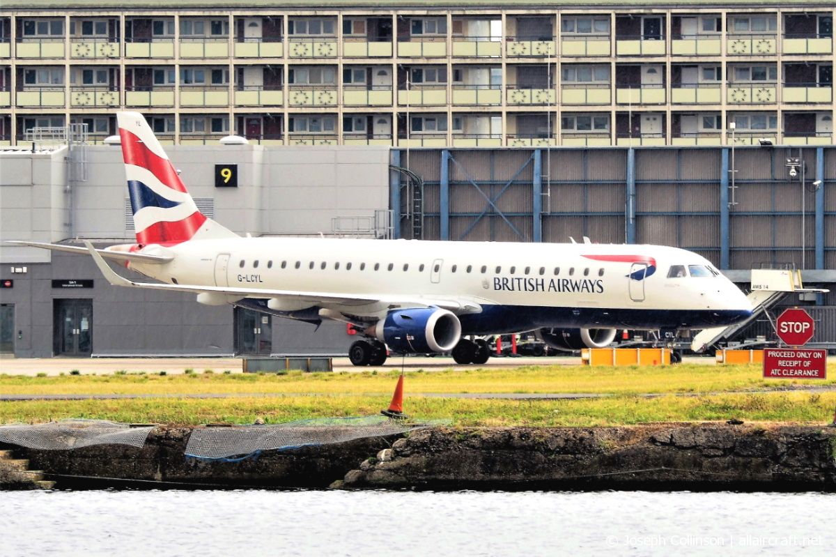 G-LCYL (19000346) Embraer 190-100LR