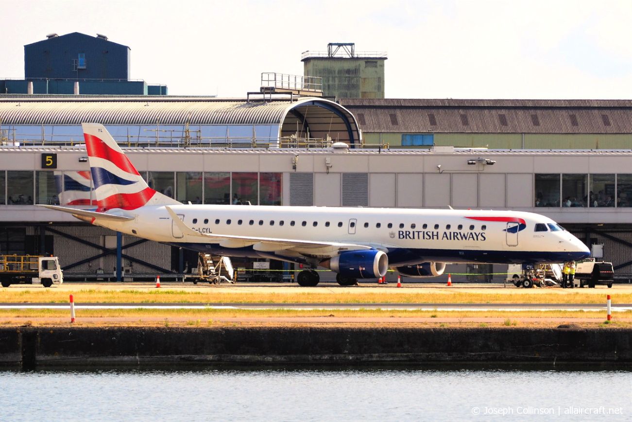 G-LCYL (cn 19000346) Embraer 190-100LR