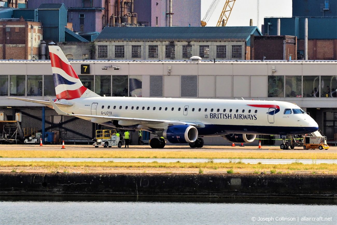 G-LCYX (19000178) Embraer 190-100SR