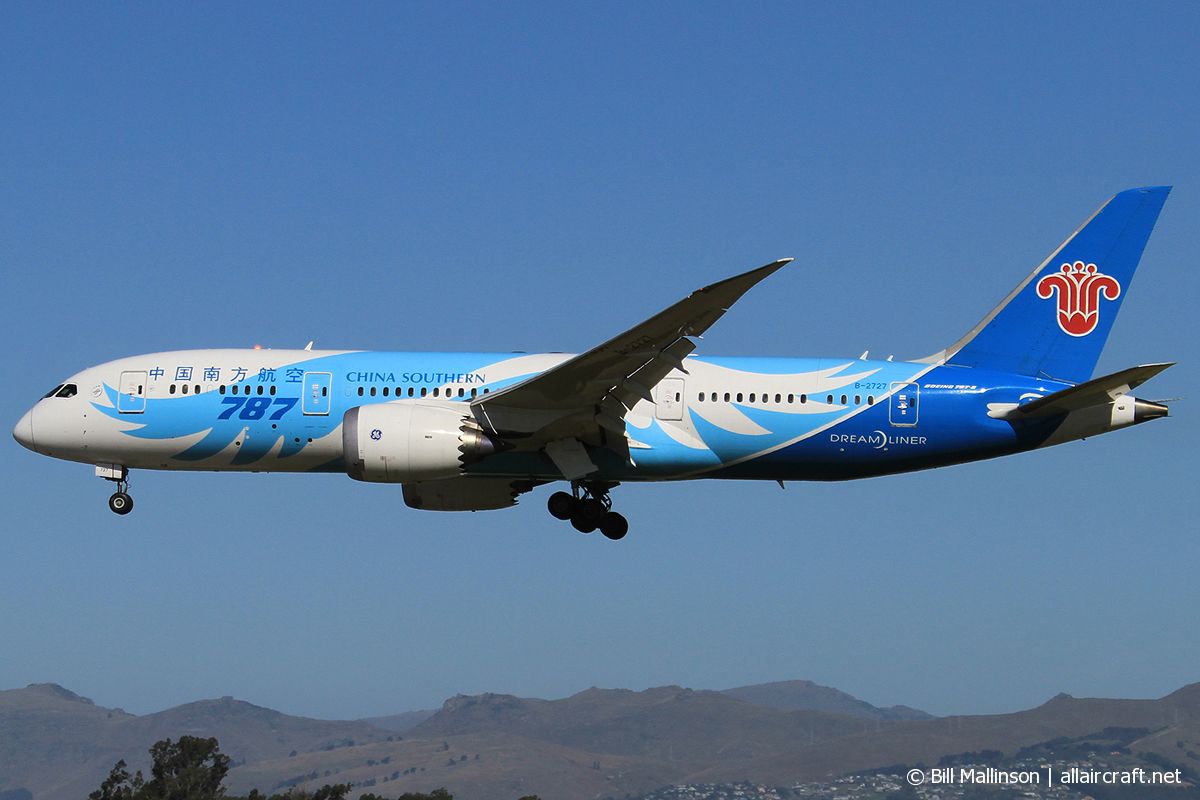 B-2727 (034925) Boeing 787-8 Dreamliner