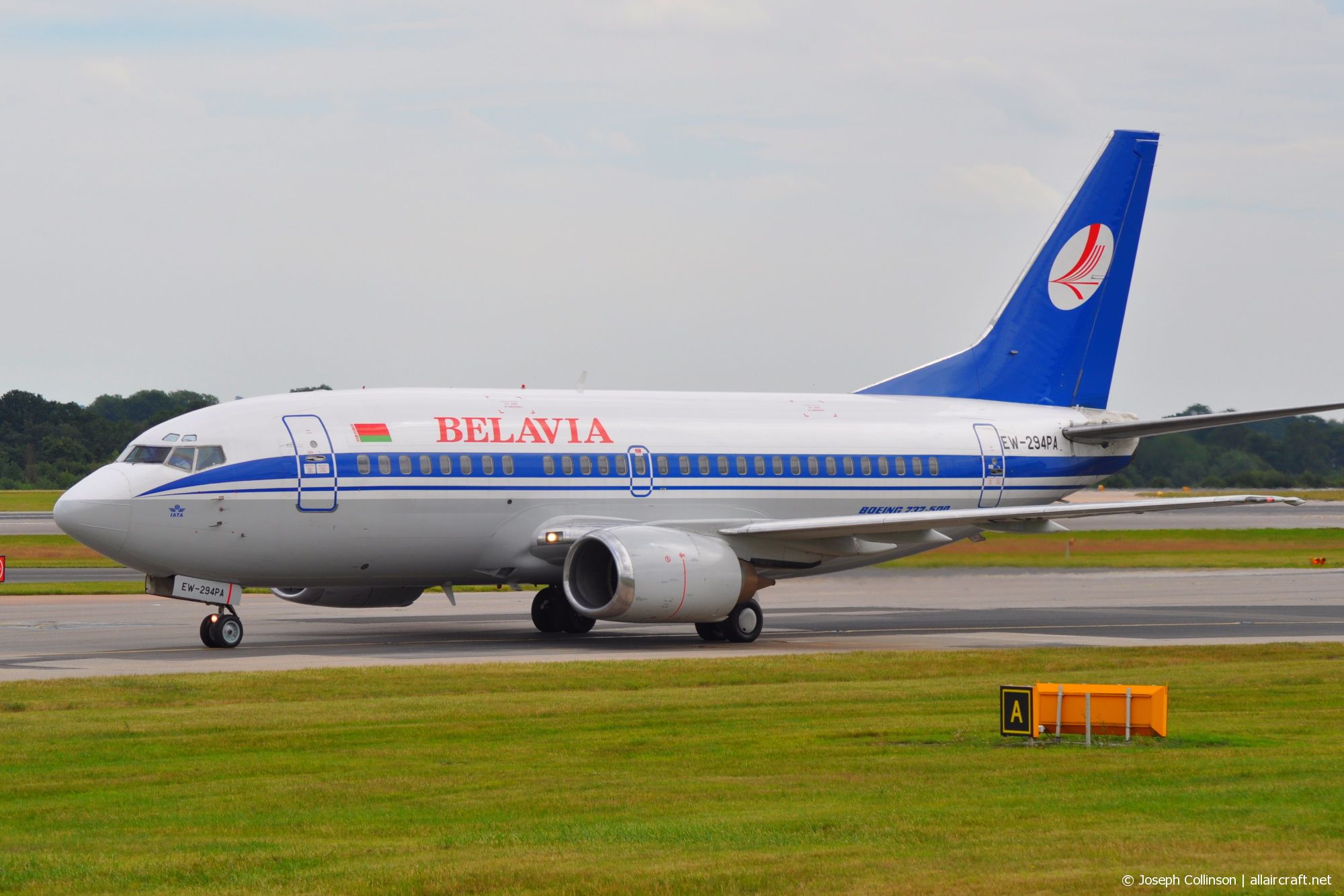 EW-294PA (cn 26338) Boeing 737-505