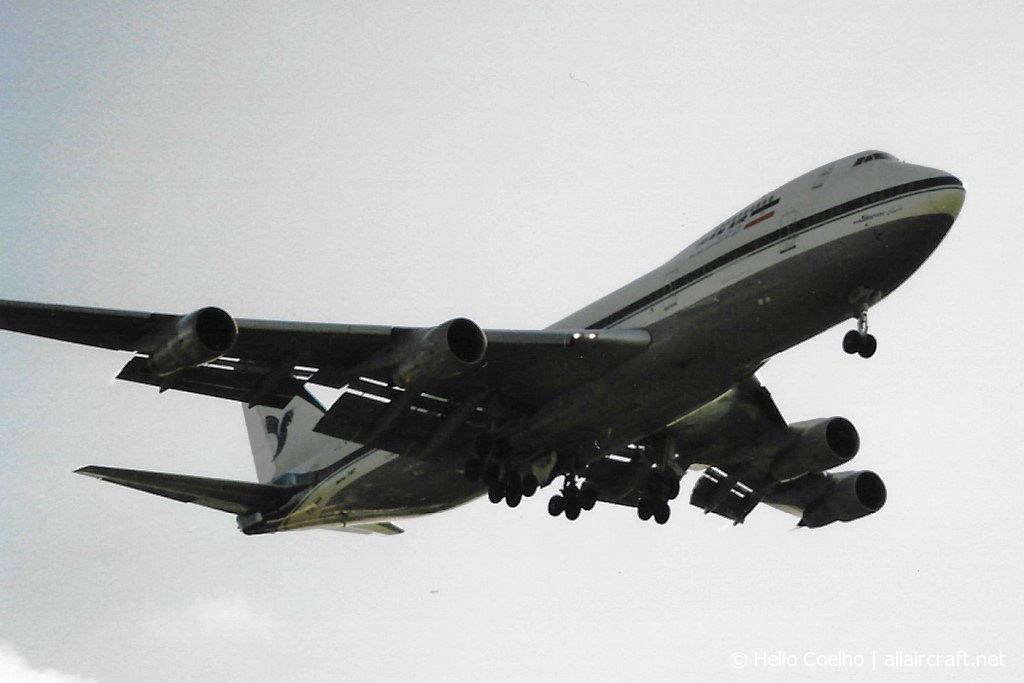 EP-IAB (20999) 1976 Boeing 747SP-86