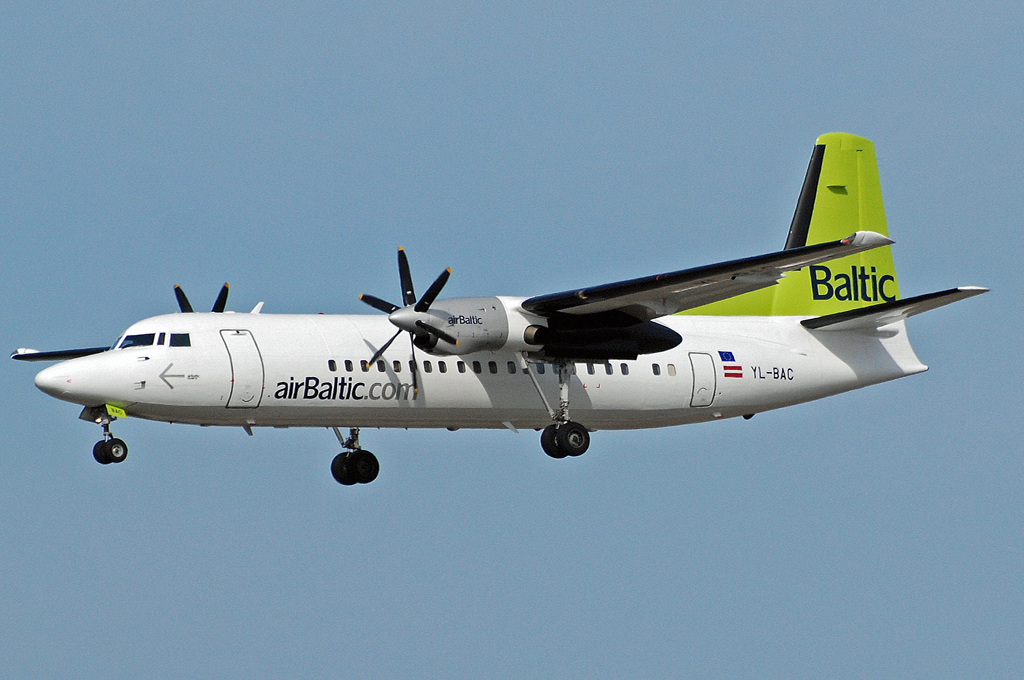 YL-BAC (cn 202016) Fokker 50
