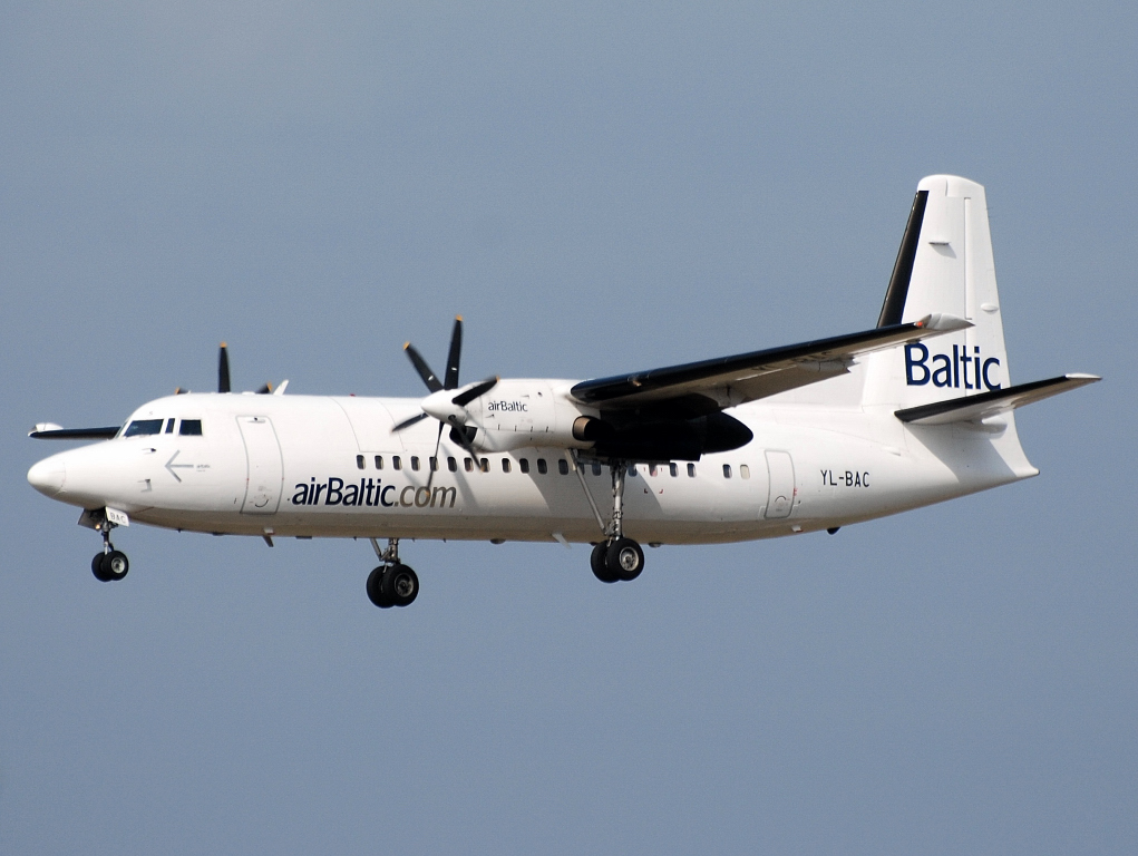 YL-BAC (cn 202016) Fokker 50