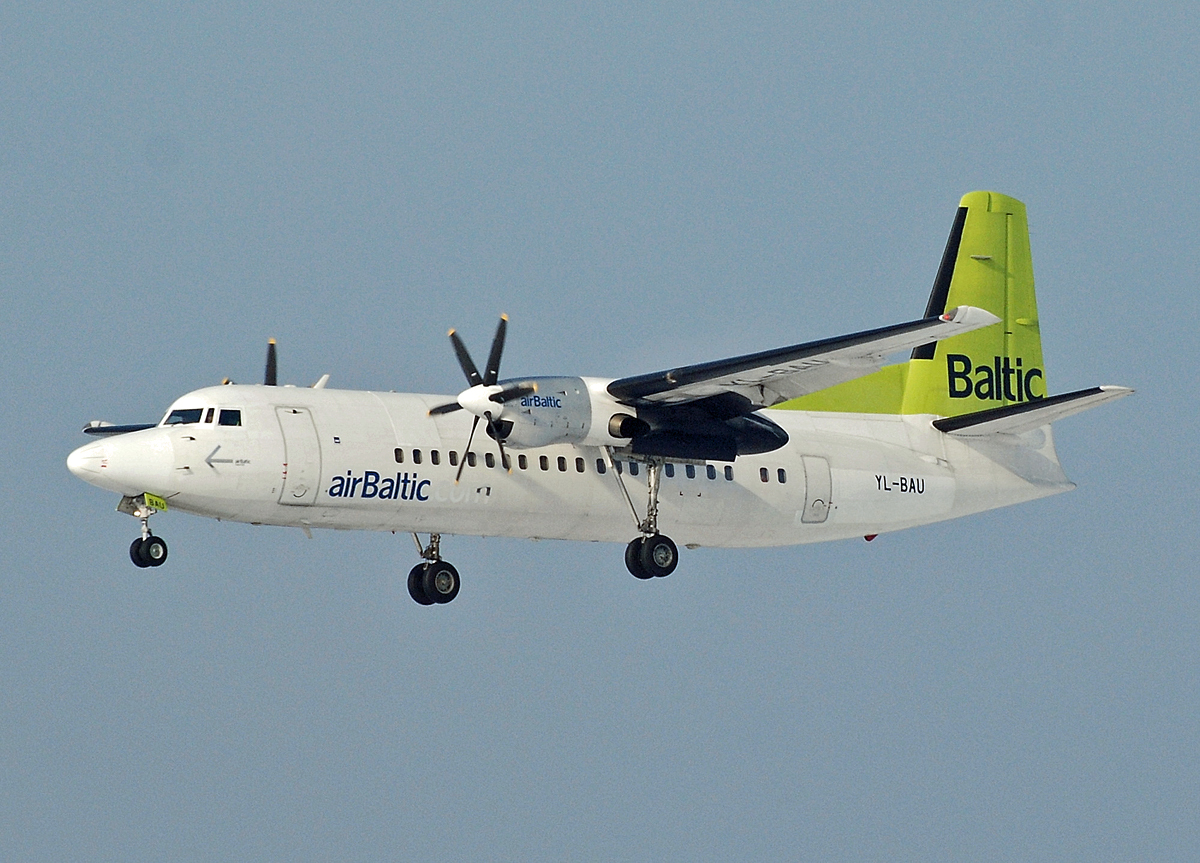 YL-BAU · Fokker 50 · (CPH / EKCH)