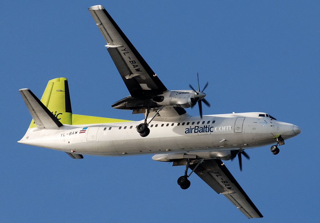 YL-BAW, (cn 20148), Fokker 50