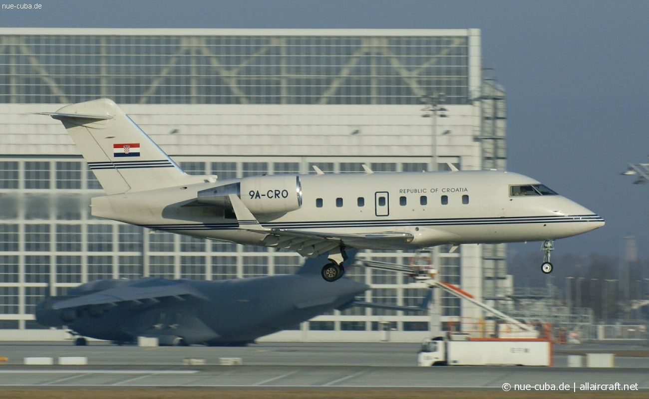 9A-CRO (5322) 1996 Bombardier CL-600-2B16 Challenger 604