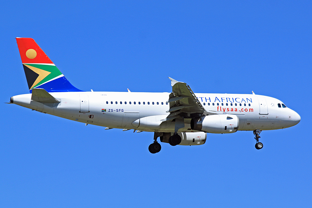 ZS-SFG, (cn 2326), Airbus A319-131