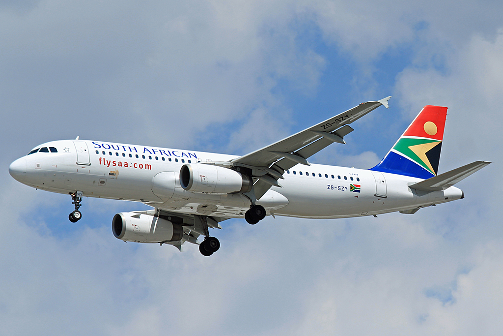 ZS-SZY (cn 05011) Airbus A320-232