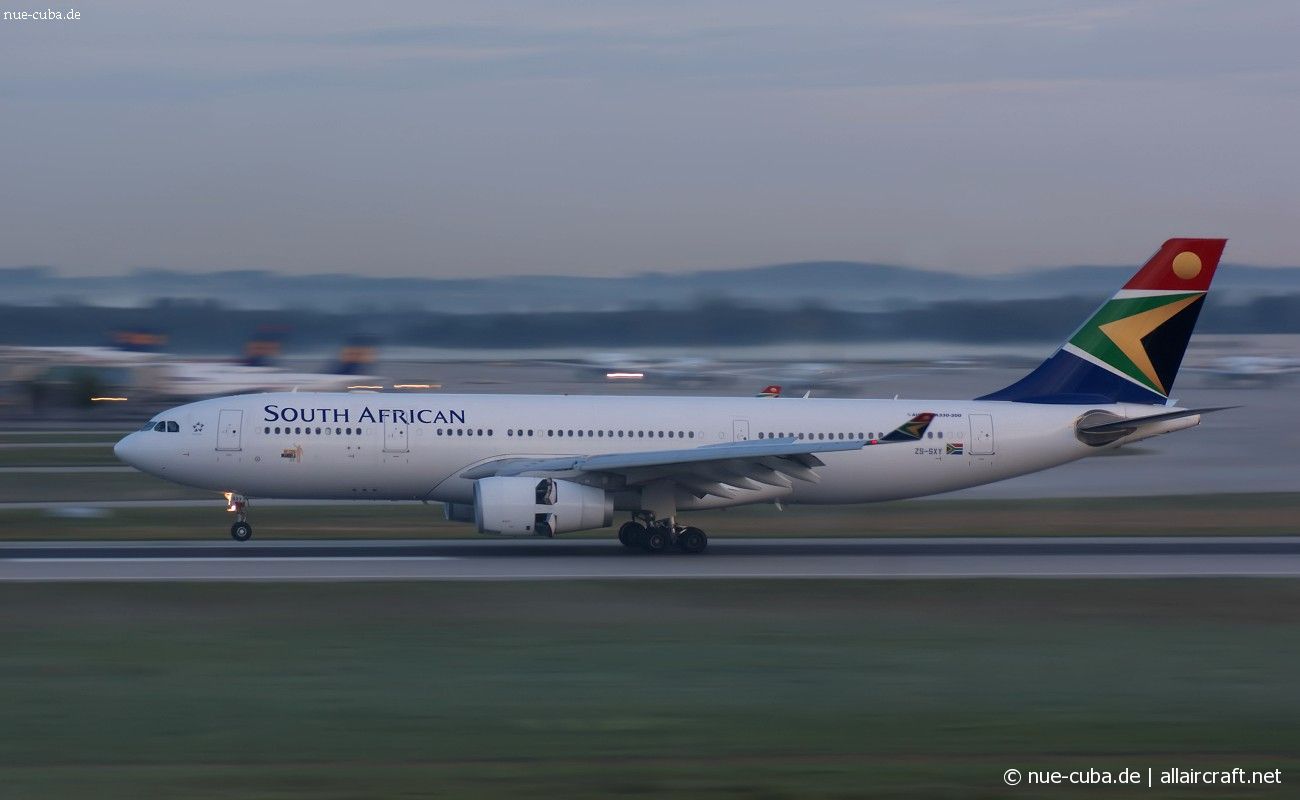 ZS-SXJ (cn 1754) Airbus A330-343