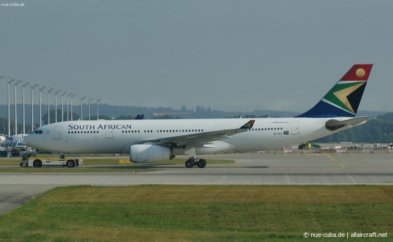 ZS-SXY (cn 01210) Airbus A330-243