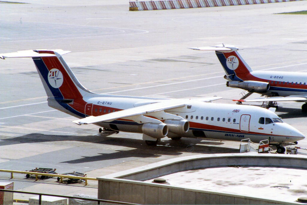 G-BTNU · British Aerospace BAe-146-300 · (LGW / EGKK)