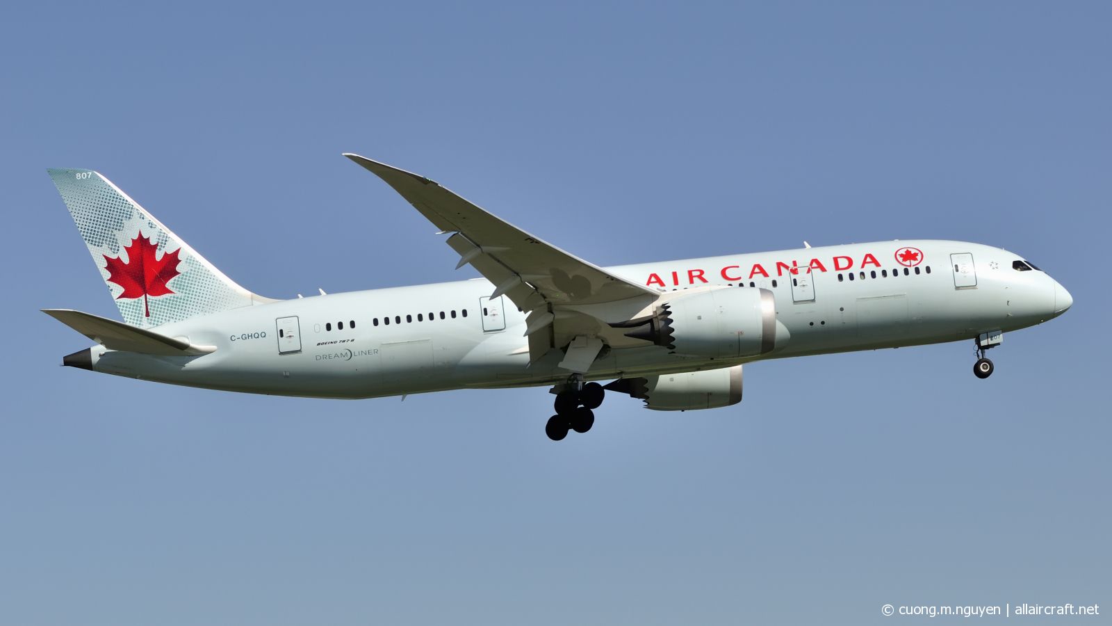 C-GHQQ · Boeing 787-8 Dreamliner · (YUL / CYUL)