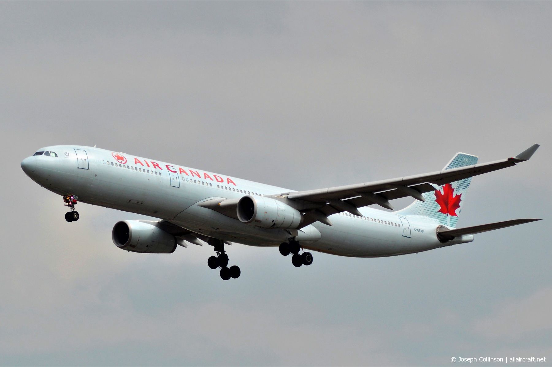 C-GFAF (277) 1999 Airbus A330-343
