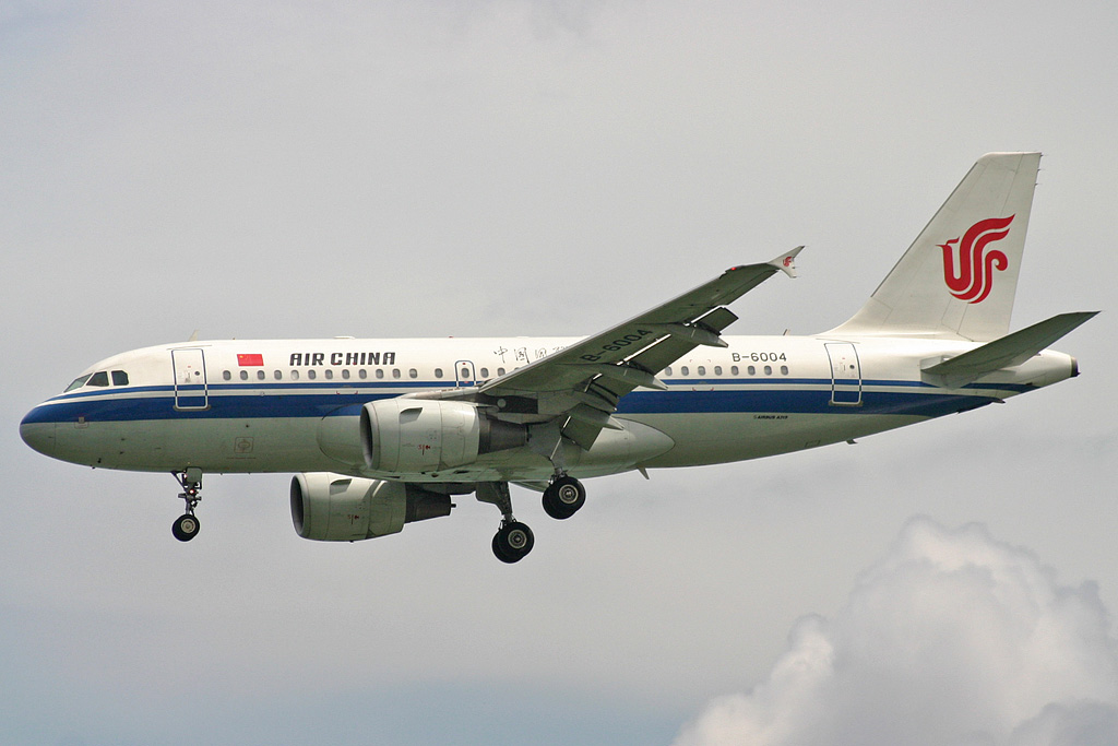 B-6004, (cn 2508), Airbus A319-115LR