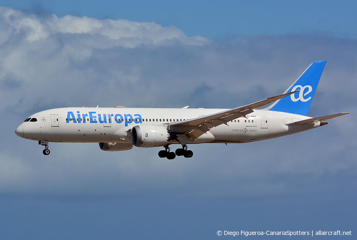 EC-MMX (36415) 2016 Boeing 787-8 Dreamliner