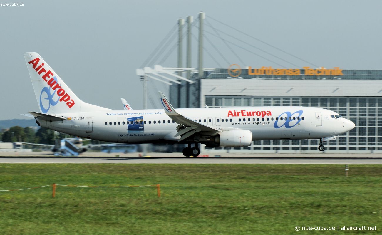 EC-LTM (cn 36591) Boeing 737-85P