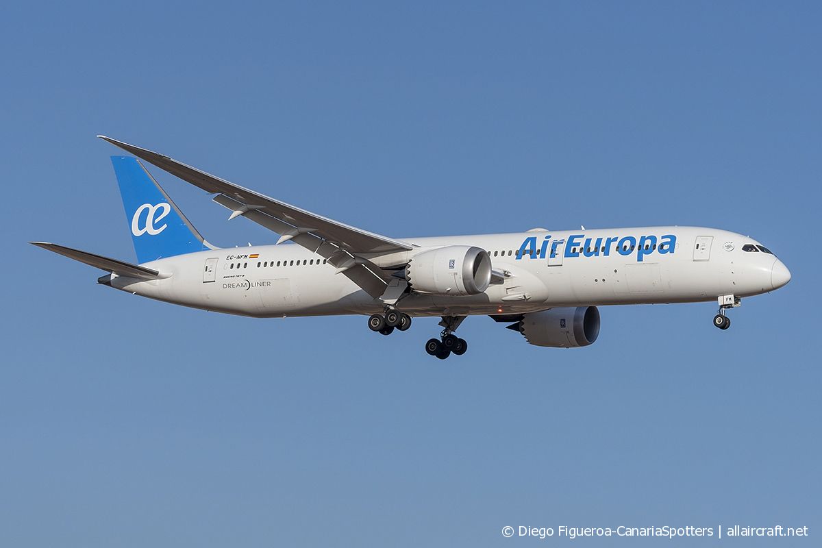EC-NFM · Boeing 787-9 Dreamliner · (LPA / GCLP)