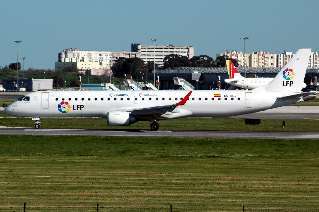 EC-KRJ (19000196) 2008 Embraer 190-200LR