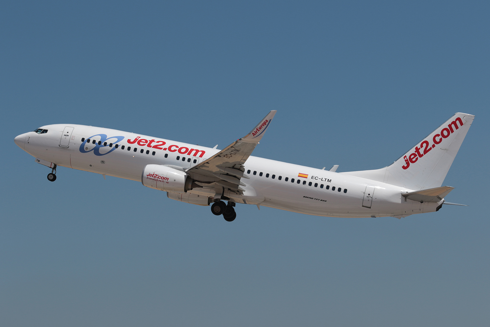 EC-LTM (cn 36591) Boeing 737-85P