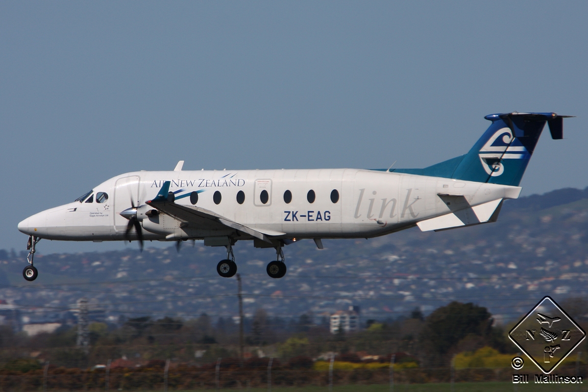 ZK-EAG, (cn UE-430), Beechcraft 1900D