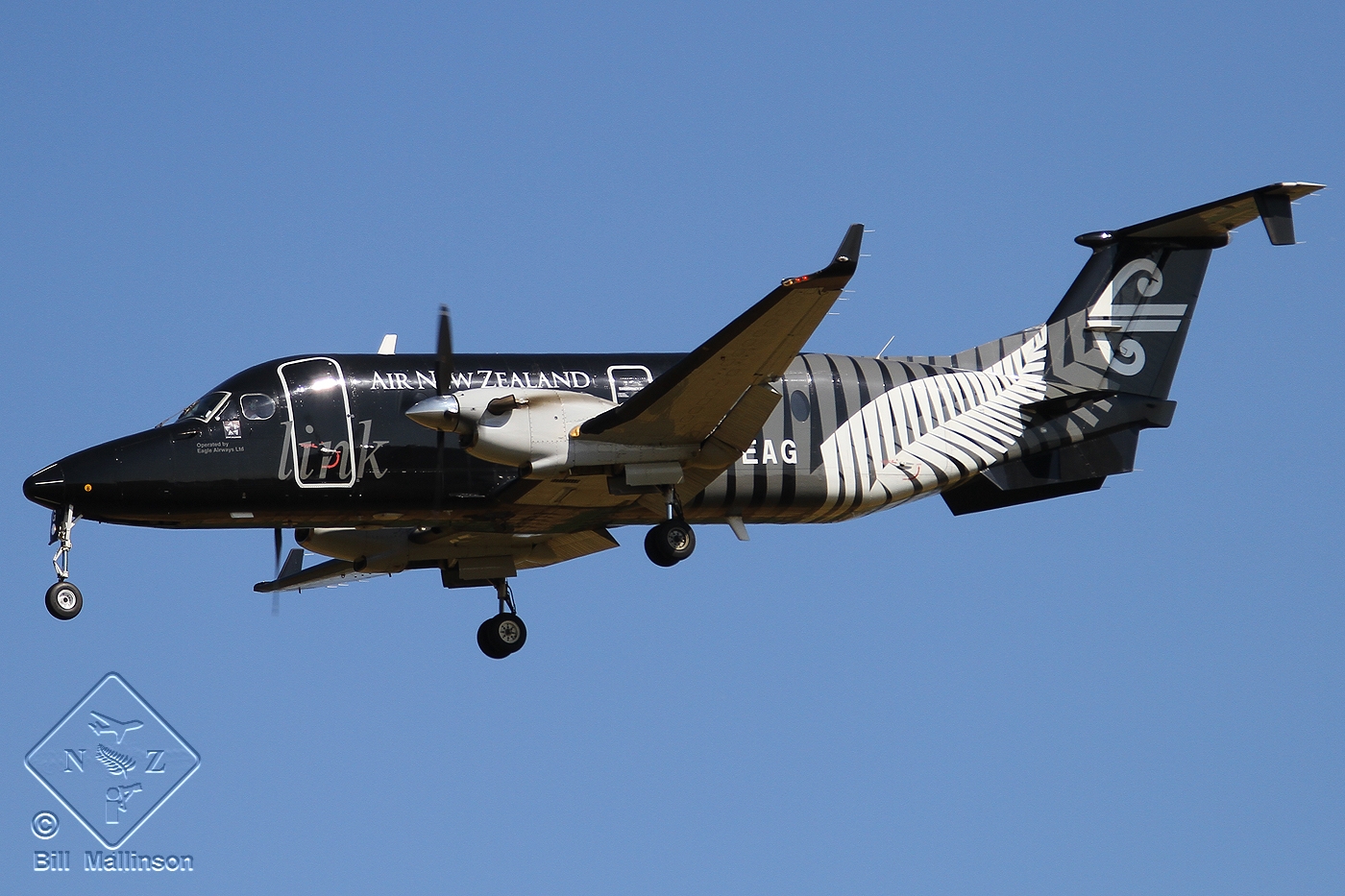 ZK-EAG, (cn UE-430), Beechcraft 1900D