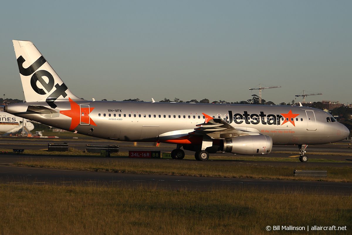 VH-VFK (5334) 2012 Airbus A320-232