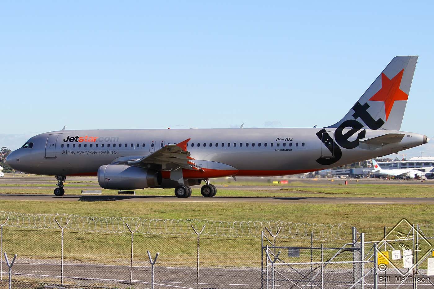 VH-VQZ, (cn 2292), Airbus A320-232