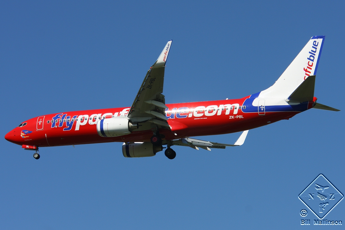 ZK-PBL (36605) 2008 Boeing 737-8FE WL