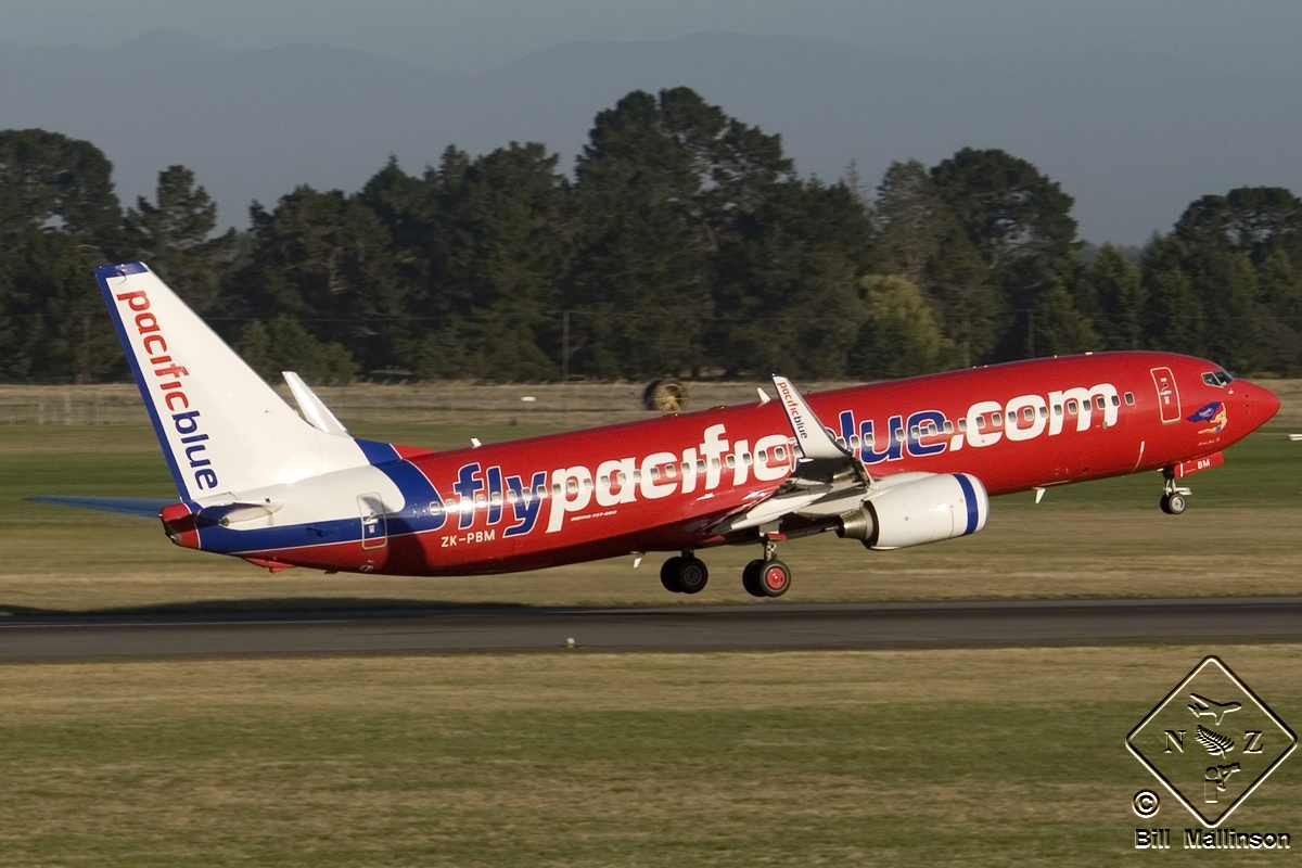 ZK-PBM (36601) 2008 Boeing 737-8FE WL