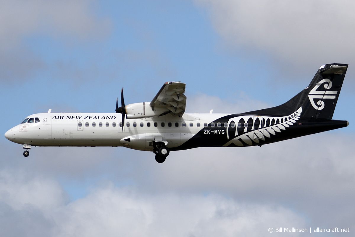 ZK-MVG · ATR-72-600 · (CHC / NZCH)