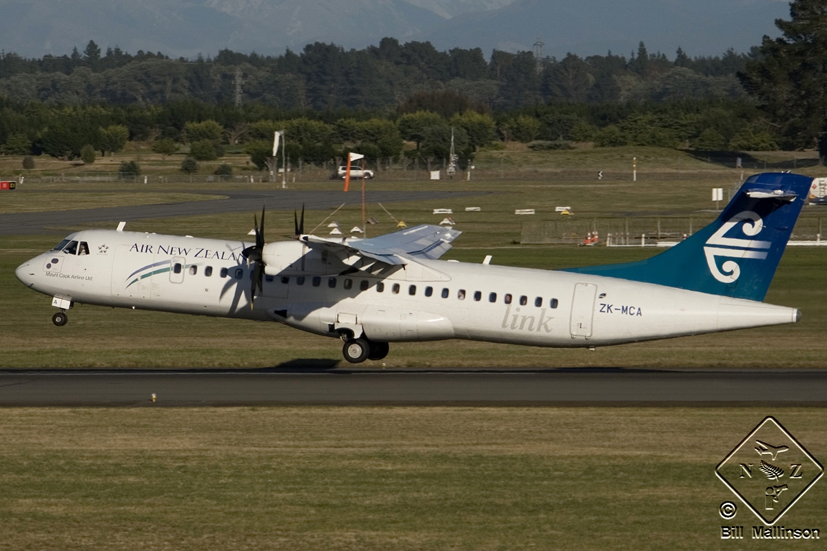 ZK-MCA · ATR-72-500 · (CHC / NZCH)