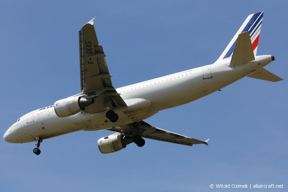 F-GKXS (cn 3825) Airbus A320-214