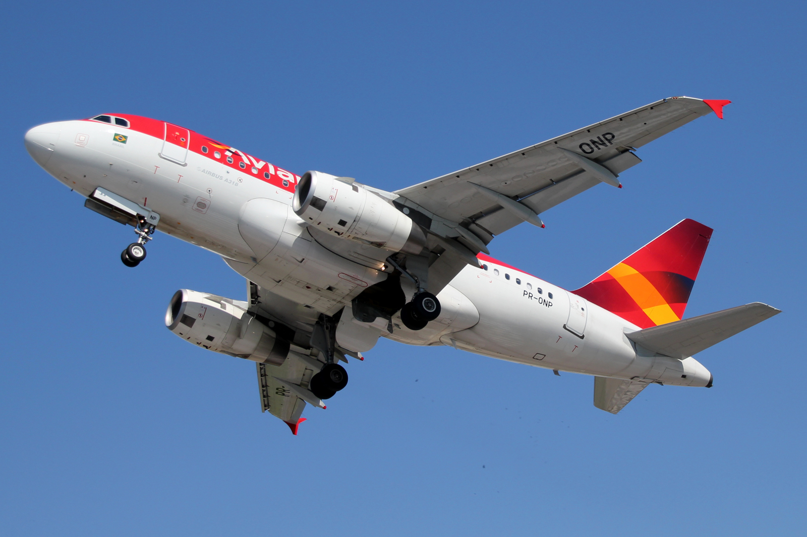 PR-ONP · Airbus A318-121 · (SDU / SBRJ)