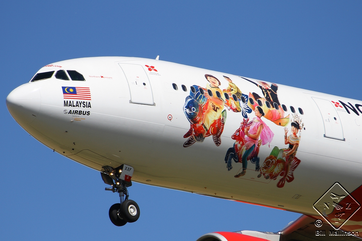 9M-XXF · Airbus A330-343X · (CHC / NZCH)