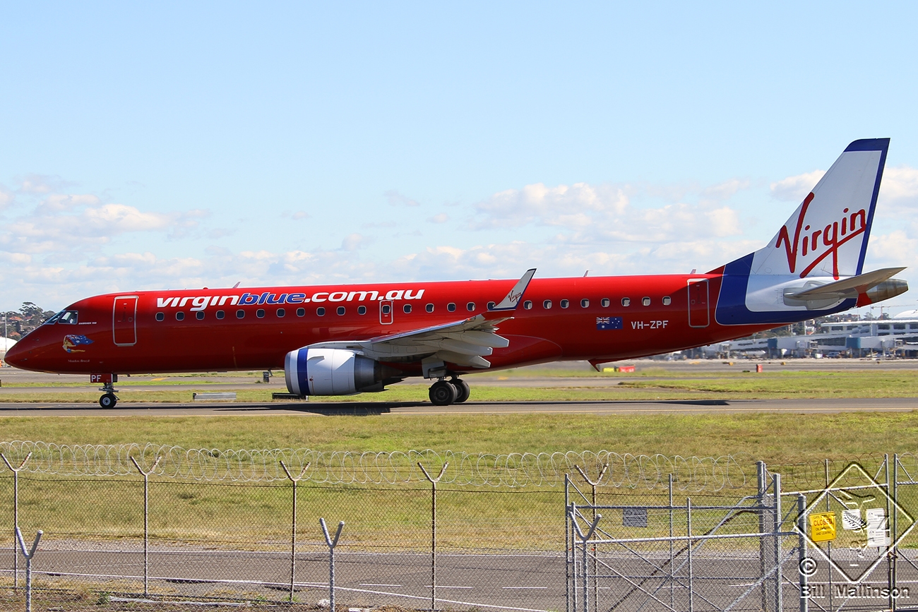 VH-ZPF (19000193) Embraer 190-100IGW